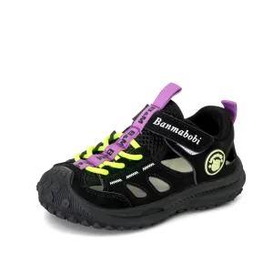 High Quality Anti slip Kids Children Sports Sneakers Summer PU Material Running Sandals Shoes
