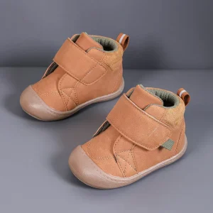 High Quality Autumn Winter Ankle Snow Boots Kids Soft Warm Cotton Insole Rubber Sole Fashionable Colorful Style Boys Girls
