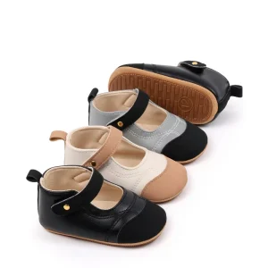 High Quality Baby Princess Dress Shoes Simple Fashionable Infant Girls Shoes 0 12 Month Pre walker Shoes