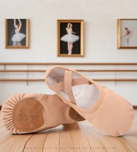 High Quality Breathable Stretch Dance Shoes Soft Sole Laceless Unisex Cat Claw Ballet Practice Shoes for Adult Kids