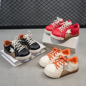 High Quality Children Girls Flat Shoes Loafer Walking Casual Sneakers Butterfly Fashion Running Sneakers for Kids