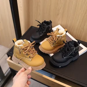 High Quality Children’s Warm Boots Thick Non-slip Cotton Snow Boots for Winter