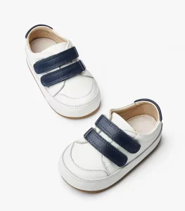 High Quality Comfortable Baby Boys Girls Leather Sneakers Anti Slip Sole First Walkers Shoes