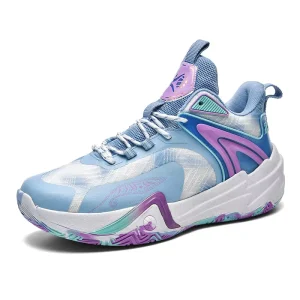 High Quality Cool Basketball Style Sneakers for Men and Women Custom Brand Logo Blank Mesh Breathable Design for Children