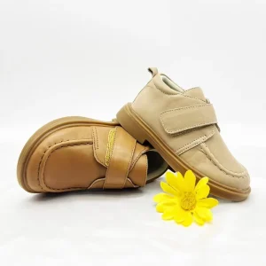 High Quality Custom Genuine Leather Girls Flats Factory Sourced Children’s Shoes for Kids