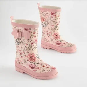 High Quality Custom Kids Gum Boots Waterproof Rubber Upper Anti Slippery Toe Design Autumn Season Farm Boots Footwear