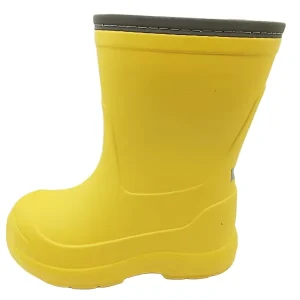 High Quality Customizable Kids Rain Boots Waterproof Safety Garden Rain Shoes for Children Anti Slippery with Fabric Lining