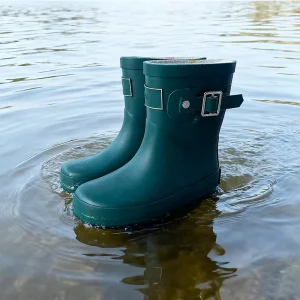 High Quality Customized Waterproof Gumboots Rubber Rain Boots for Kids Summer Autumn