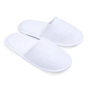 High Quality Disposable Hotel Slippers Waffle Hotel Slippers with Customized Logo for Adult and Kid