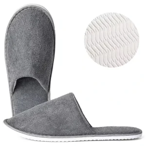 High Quality Disposable Terry Cloth Slippers for Hotels Perfect Amenities