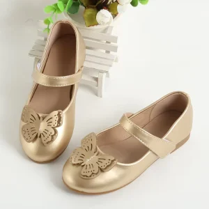 High Quality Fashion Casual Shoes Children’s Leather Shoes Princess Party Wedding Shoes