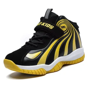 High Quality Fashion Children Sports Non-slip Casual Boys Basketball Shoes for Kids Boy