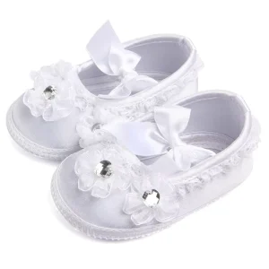 High Quality Handmade Soft Sole Baby Christening Shoes Infant Shoes