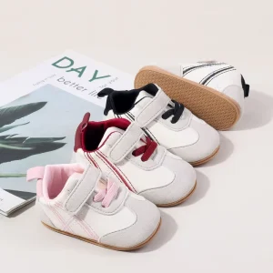 High Quality Hook and loop Design Unisex Newborn Infant Baby Casual Shoes for Girls and Boys