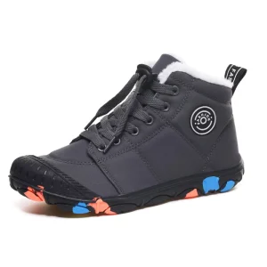 High Quality Kids Anti Slip Outdoor Martin Boots Children Snow Walking Boots