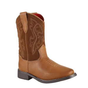 High Quality Kids Cowboy Boots with Popular Mexican Design Ankle Riding Children Boots for Boys Girls Winter Season Accessory