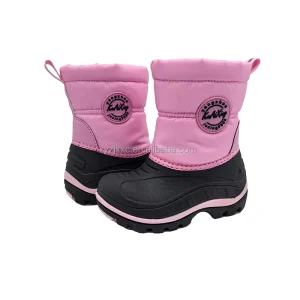 High Quality Kids Fashion Design Soft Girl Winter Outdoor Non-slip Snow Boots
