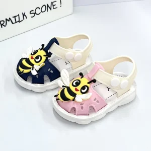 High Quality Lightweight slip Resistant Girls & Boys Sandals Fashion Simple Style Outdoor Closed Toe Sandals for Kids
