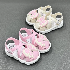 High Quality Lightweight slip Resistant Girls Sandals Fashion Cute Style Outdoor Closed Toe Sandals for Kids