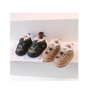High Quality Luxury Boys and Girls Snow Boots Thickened Children Outdoor Winter Shoes Custom Leather Sport Kids Boots