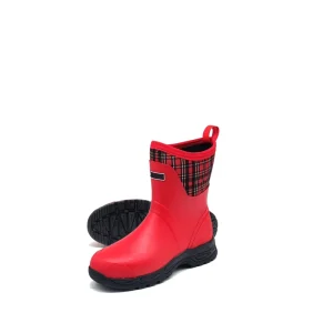 High Quality Manufacture Customized Ankle High Women’s Neoprene Rubber Boots for Outdoors