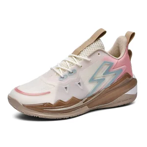 High Quality Men’s Women’s Basketball Style Sneakers Cool Night Luminous Mesh Design Breathable Logo Label Custom Shoes for Kids