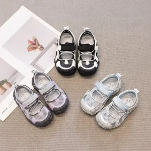 High Quality Mixed Black Fashion School Very Strong Durable Kid Sandal Casual Shoes for Girls Summer Outdoor