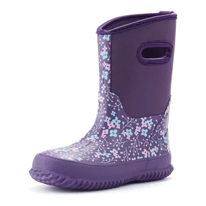 High Quality Neoprene Waterproof Rain Boots for Kids for Winter and Autumn Outdoors
