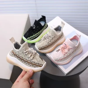 High Quality New Kids Comfortable Breathable Shoes Non slip Walking Sports Casual Boy Girl Canvas Shoes