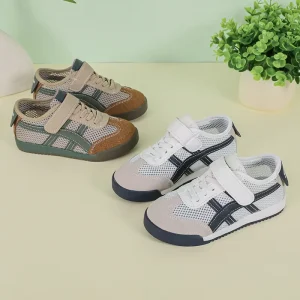 High Quality Non Slip Spring Summer Casual Shoes Kids Summer Breathable Mesh Sports Shoes