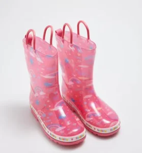 High Quality PVC Rain Boots for Girls Cute Half Boot Design Waterproof and Durable for Summer and Autumn Seasons