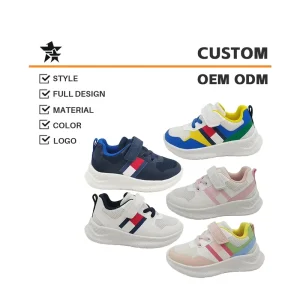 High Quality Soft Sole Mesh Breathable Lightweight Anti Slip Casual Shoes for Kids Spring Summer Winter Sports Leisure Walking