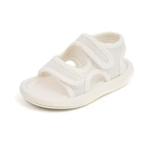 High Quality Summer Kids School Sandals Solid Color Beach Shoes Children Sandals