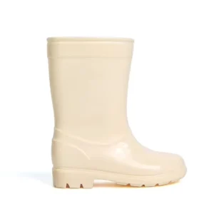 High Quality Unisex Child Solid Rain Boots for Outdoor Waterproof Shoes Durable Easy on Natural Rubber Rain Boot