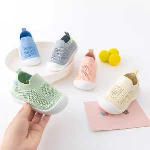 High Quality Unisex Infant Footwear Non slip Breathable Boys Girls Baby Shoes Soft Sole Mesh Walking Toddler Shoes