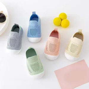 High Quality Unisex Infant Footwear Non slip Breathable Boys Girls Baby Shoes Soft Sole Mesh Walking Toddler Shoes