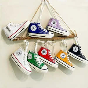 High Top Casual School Shoes for Kids Fashion Colorful Sneakers for Teen Girls New Sport Children Canvas Trendy Shoes