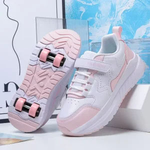 High Traction Outdoor Roller Shoes with Hidden Wheels and Stylish Design for Children Children Roller Shoes