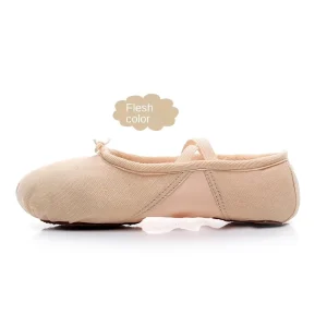 Highly Elastic Ballet Dance Shoes Kids Soft Soles Breathable Ballerina Slippers Gymnastics Stretch Yoga Shoes Adult