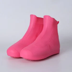 Hiking Outdoor Mud Boot & Shoes Cover R Rain Waterproof Silicone Rubber Latex Shoe Cover Water Proof for Rainy