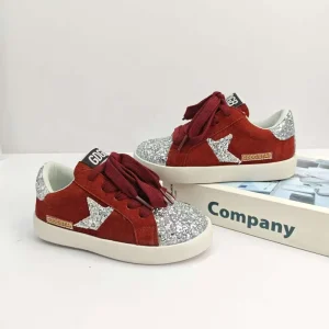 Hot Sell CCDB Sneakers for Children Boys Designer Casual Kids Running Shoes Dirty Glitter Flat Kids’ Sport Shoes Girls