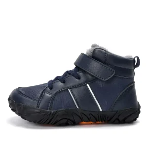 Hot Selling Comfortable Winter Boots Outdoor Anti slip Rubber Children Sport Shoes Warm Cotton Shoes for Kids