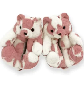 Hot Selling Product Cute Slippers Animal Slippers for Kids Family Plush Slippers Bear Plush Slippers