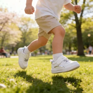 Hot Selling Running Kids Children Unisex Sneakers HOOK&LOOP Closure Breathable Anti Slip Light Weight for Boys Girls