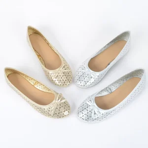 In Stock High Quality Fashion Woman Ladies Flat Shoes for Women Kids Children