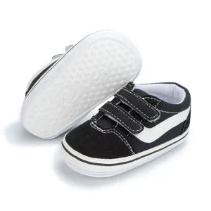 Indoor Infant Casual Shoes Cotton With Plaid Soft Sole Anti slip Baby Sneakers Shoes Toddler Crib Shoes