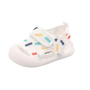 Infant Baby Girl Boy Soft Breathable Sandals Summer Outdoor Casual Beach Shoes Anti Slip Flat Shoes First Walkers