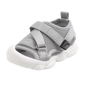 Infant Baby Girl Boy Soft Open Toe Sandals Summer Outdoor Casual Beach Shoes Anti Slip Flat Shoes First Walkers