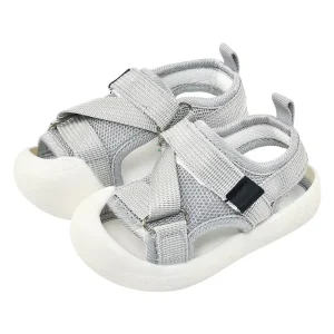 Infant Baby Girl Boy Soft Sandals Summer Outdoor Casual Beach Shoes Anti Slip Flat Shoes First Walkers