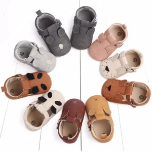 Infant Baby Girls Boys Slippers Toddler Cute Animals Cartoon First Walkers Loafer Shoes